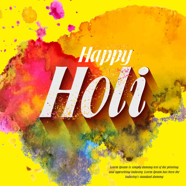 360+ Holi Party Invitation Poster Greeting Card Design Stock Photos ...
