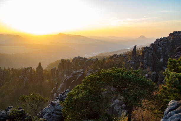 istock Autumn mood at Saxon Switzerland 1179371243