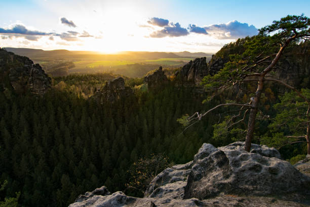 istock Autumn scenery at Saxon Switzerland 1179371882