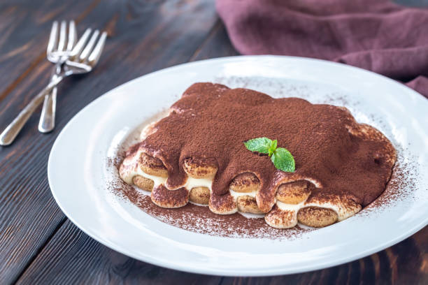 istock Portion of tiramisu 1179377735