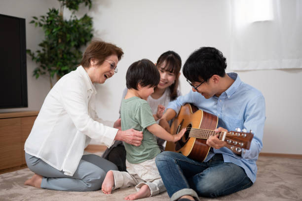 istock Togetherness of three generation family 1179383766