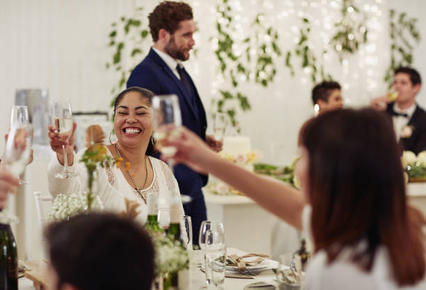 istock Cheers to the bride and groom! 1179389197