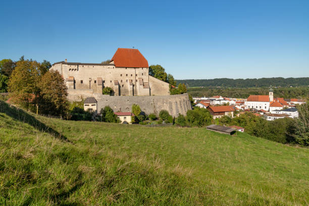 istock Tittmoning Castle with town, summer 1179392249