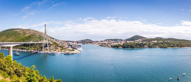 istock Franjo Tudman bridge in Dubrovnik, Croatia 1179400162