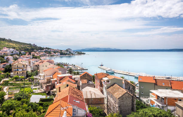 istock Podgora village on croatian coast 1179400294