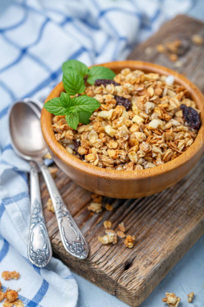 istock Homemade granola for a healthy breakfast. 1179412485