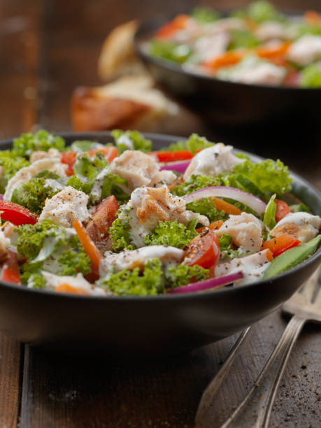istock Creamy Ranch Chicken Kale Salad 1179412926