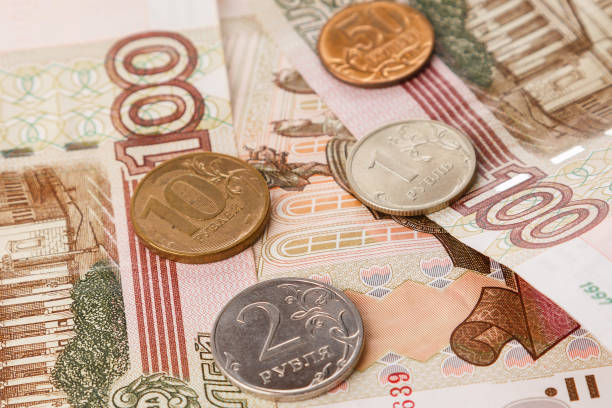 istock Background of russian rubles 1179412934