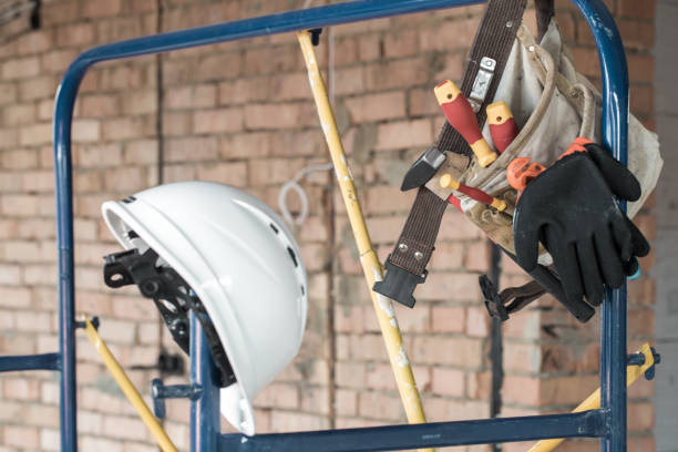 istock Working construction tool. Builder's accessories. House and house renovation concept. 1179419791