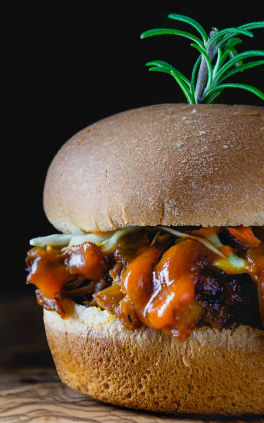 istock Vegan barbecue sandwich 1179421688