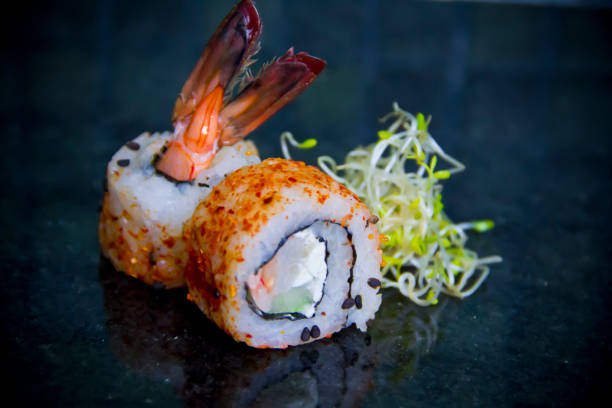 istock Fusion maki sushi pieces close up 1179424527