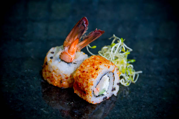 istock Fusion maki sushi pieces close up 1179424565