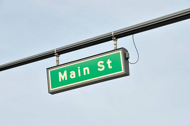 istock Main Street Sign 117942522