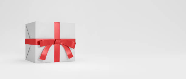 istock Holiday Gift, Celebration, New year, Christmas and Birthday Background with copy space 3d render 1179434176