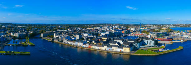 istock Galway cityscape aerial view Ireland 1179436065