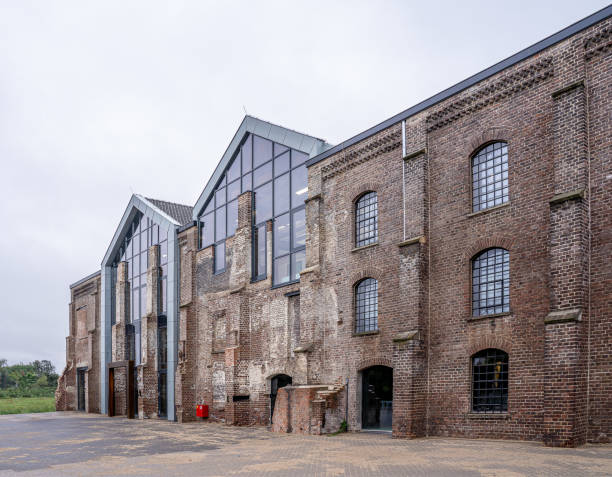 istock Facade of an old factory building 1179437203