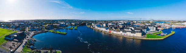 istock Galway cityscape aerial view Ireland 1179439355