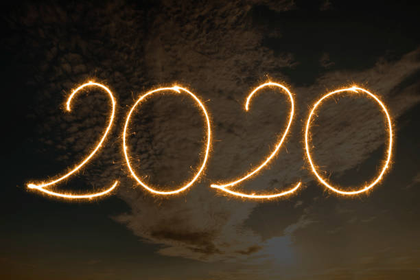 istock New Year 2020 with Sparklers Squib 1179440901