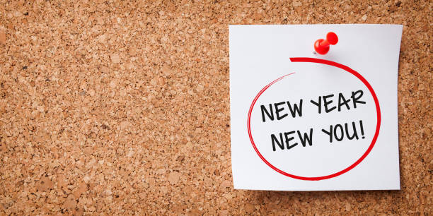 istock White Sticky Note With New Year New You And Red Push Pin On Cork Board 1179442852