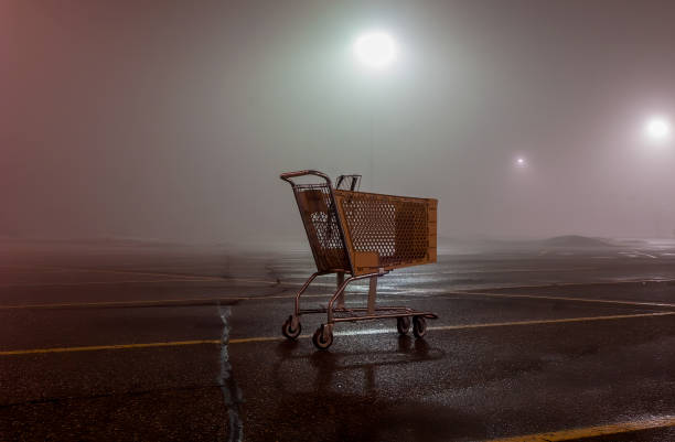 istock Abandoned Shopping Cart 1179446036
