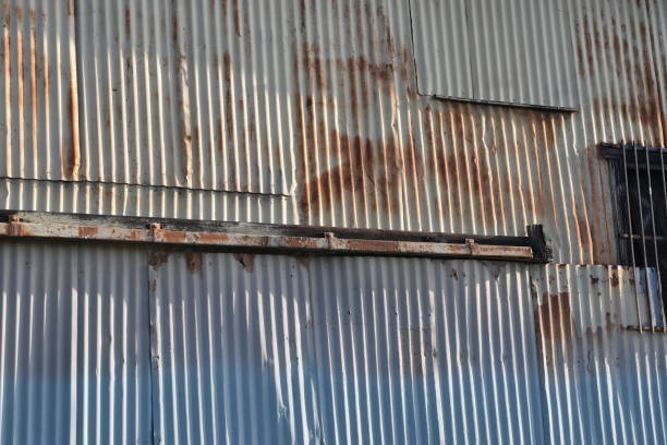 istock Corrugated Metal Building Exterior 1179449361