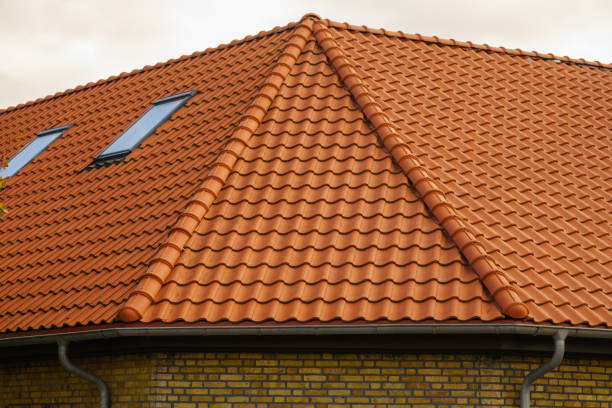 istock Corner of the house with gutter 1179450988