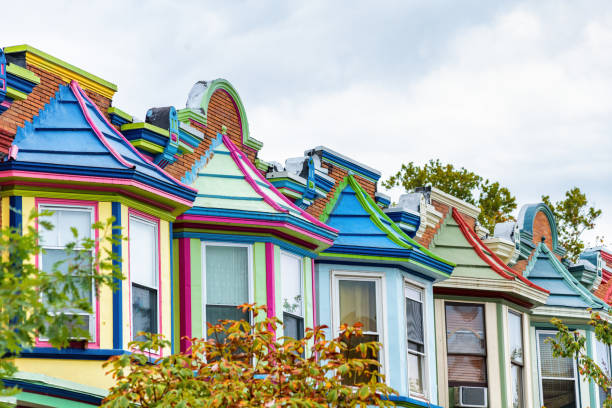istock Colorful Houses of Baltimore 1179454610
