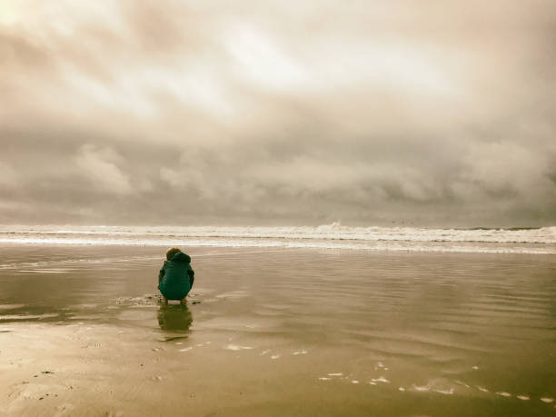 istock Beach time adventures with 9 year old and family 1179462467