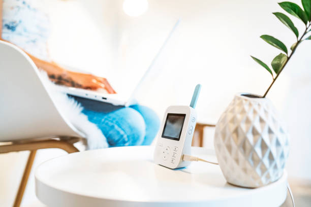 istock Baby monitor - Smart home feature 1179462615