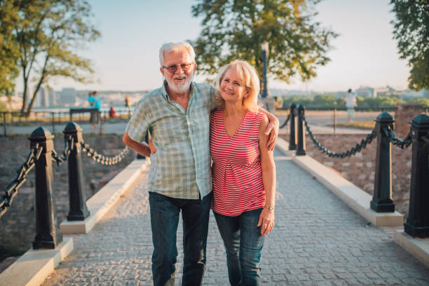 istock Elderly people on a romantic getaway 1179463277
