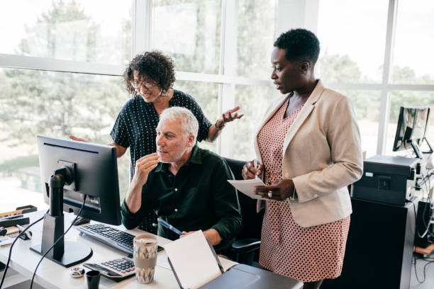 istock Discussing new health care project 1179463637