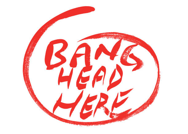Quickly Drawn Sign Expressing Humor to Relieve Frustration Anger and Stress