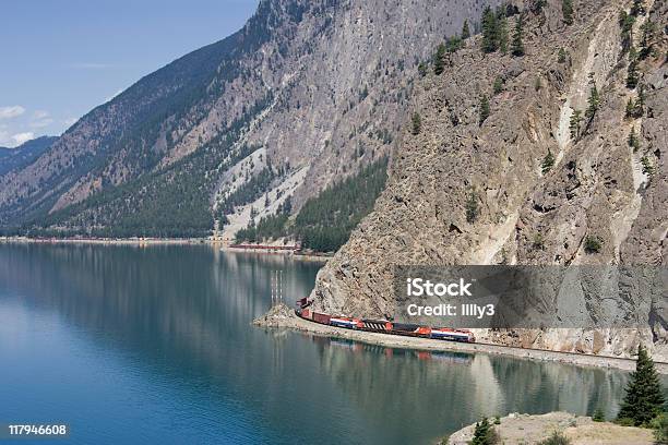 Long Freight Train Stock Photo - Download Image Now - Cariboo Mountains, British Columbia, Canada