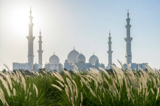 istock Beautiful Muslim temple - Sheikh Zayed Grand Mosque, Abu Dhabi 1179466640