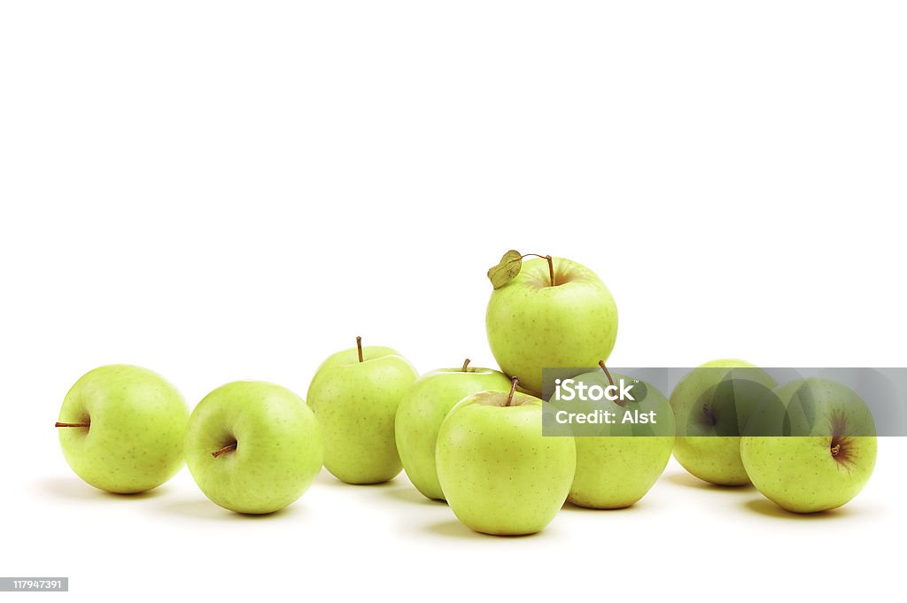 Green apples  Apple - Fruit Stock Photo