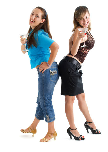 istock Girls with martini 117947524
