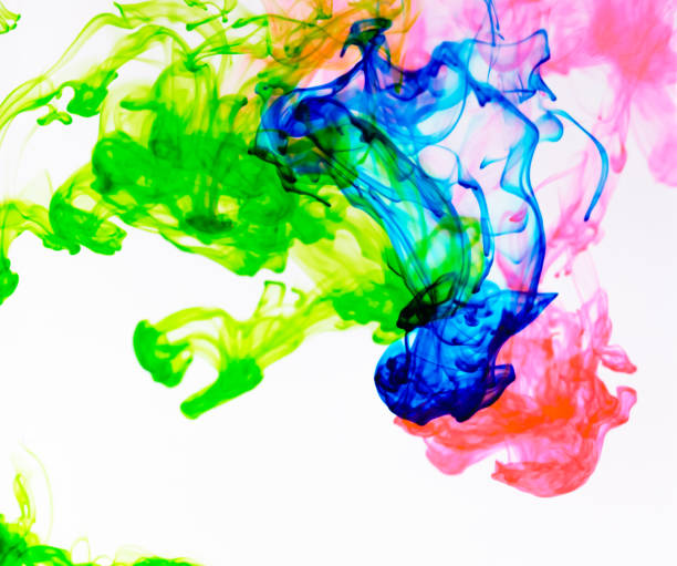 istock Food color drop and dissolve in water. 1179478227