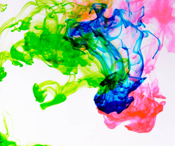 istock Food color drop and dissolve in water. 1179478253