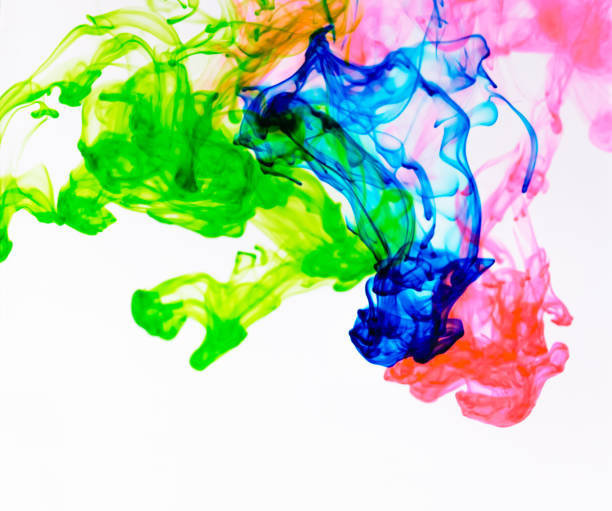istock Food color drop and dissolve in water. 1179478969