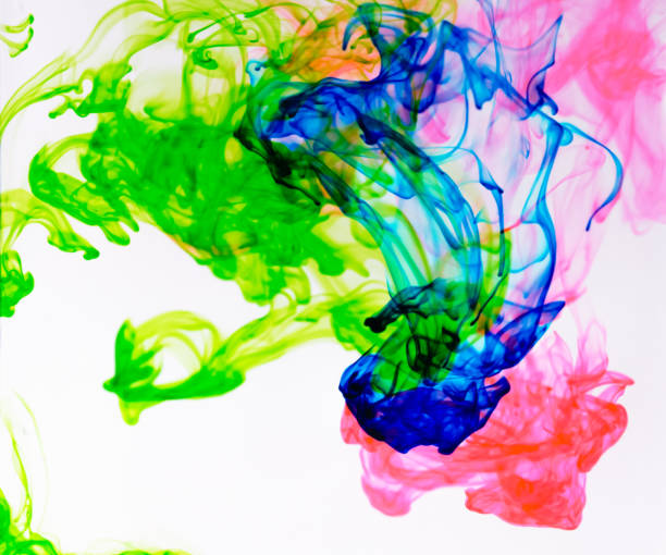 istock Food color drop and dissolve in water. 1179479009