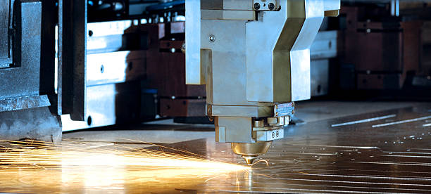 istock CNC Laser metal cutting head 117948848