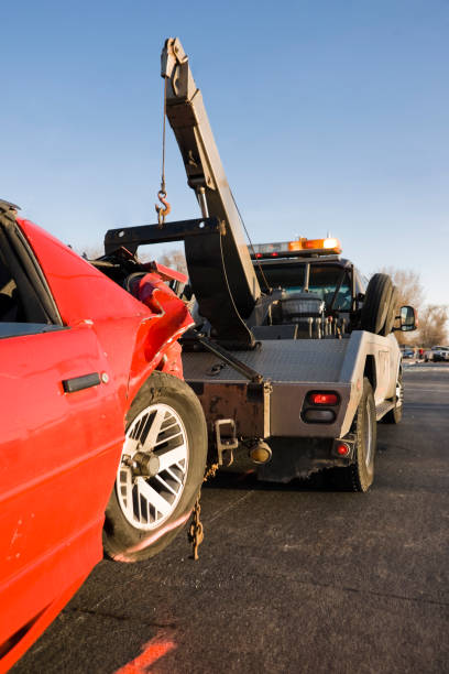 paralisation - tow truck photos photos et images de collection