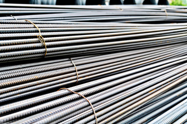 istock A pile of steel bars 1179511256