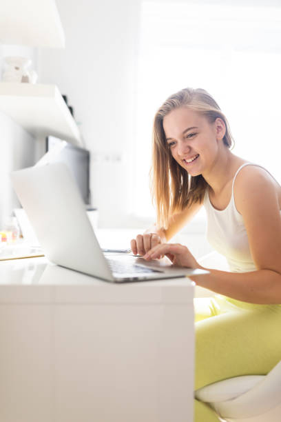 istock Teenage girl studing for school 1179513158