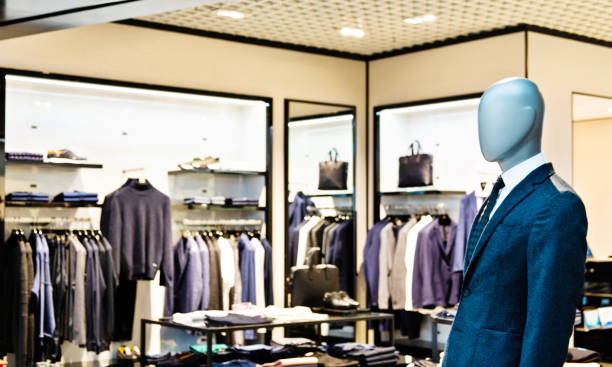 istock Business mannequin in clothing store 1179515040