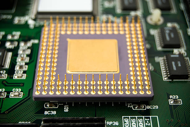 istock Motherboard chip close-up 117951742