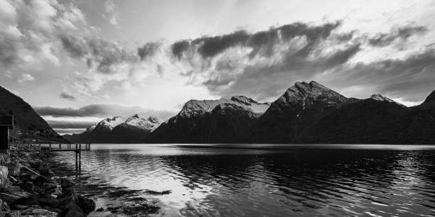 istock landscape inside Hjorundfjorden, Norway 1179518257