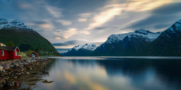 istock landscape inside Hjorundfjorden, Norway 1179519087