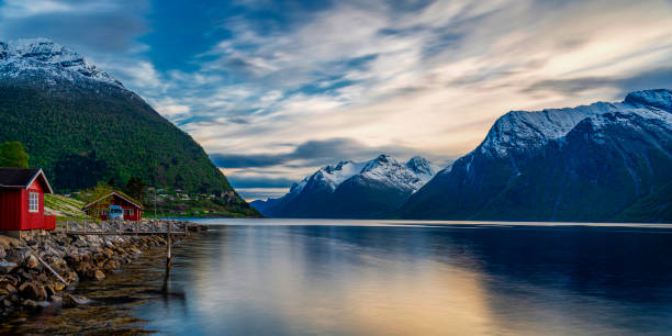 istock landscape inside Hjorundfjorden, Norway 1179520767