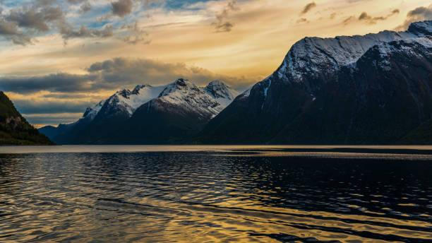 istock landscape inside Hjorundfjorden, Norway 1179520772